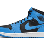 Air Jordan 1 Mid University Blue Black