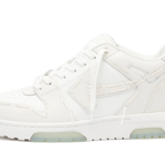 Off-White Out Of Office “OOO” Leather Sartorial Stitching White Coco
