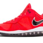 NIKE LEBRON 8 V/2 LOW "Solar Red"