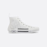 B23 High-Top Sneaker White Dior Oblique Canvas