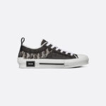 B23 Low-Top Sneaker Black and White Dior Oblique Canvas