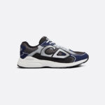 B30 Sneaker Anthracite Gray Mesh and Black, Blue and Dior Gray Technical Fabric