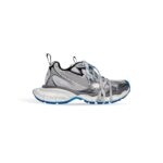 3XL Sneaker in grey, white and blue mesh and polyurethane