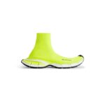 3XL Sock Sneaker in neon yellow recycled knit