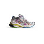 Runner Sneaker in multicolor mesh and nylon