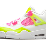 Air Jordan 4 Retro White Lemon Pink