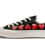 Converse Chuck Taylor All Star 70 Ox Comme des Garcons PLAY Multi-Heart Black