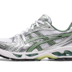 ASICS Gel-Kayano 14 White Pure Silver Slate Gray Sage