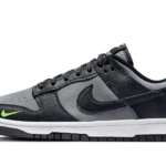 Nike Dunk Low Black Gray Green Strike